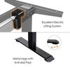 Stand-up Ergonomic Computer Workstation Electric Standing Desk Black