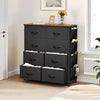 Chest of Drawers Fabric 8 Drawer Storage Dresser for Bedroom Living Room Hallway