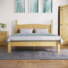 Corona King Size Bed 5ft Low Foot End Mexican Solid Pine Frame Bedroom Furniture