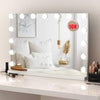 Large Hollywood Vanity Make Up Mirror with 15 Lights LED Dressing Table Mirror