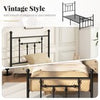 Single Size Metal Bed Frame w/ Headboard & 31 CM Under-bed Storage