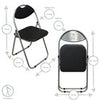 Folding Wooden Desk & Chair Set Deluxe Home Office Bedroom PC Laptop Study