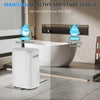 20L/Day Dehumidifier for Home Damp, with 24H Timer,Child Lock,White