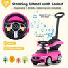 Kids Sliding Car w/Sound for Boys Girls 18-36 Months Old Pink