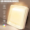 Modern LED Ceiling Light Round Panel Down Lights Bathroom Kitchen Bedroom Lamp