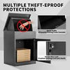 Extra Large Parcel Delivery Drop Box Lockable Outdoor Storage Letter Post Box UK