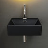 Bathroom Sink Countertop Wash Basin Ceramic Wall Mounted Rectangle Sink