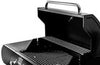 Deluxe 6+1 Gas Burner Grill BBQ Barbecue Side Burner Storage Garden Black