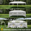 3X6M Pop-Up Canopy Wedding Commercial Heavy Duty Party Tent Gazebo Sidewalls UK