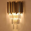 Modern Glass Wall Sconce Lights Bedroom Living Room Bedside E14 Bulb Fixture
