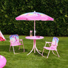Unicorn Bistro Set Table Chair Seat Garden Patio Outdoor Parasol Play Folding