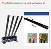 4Shots Confetti Cannon Launcher DMX Remote Stage Effect For Disco Club Reveal 8M