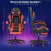 OYAJIA RGB Gaming Chair LED Ergonomic Headrest Armrest Swivel Computer Chair