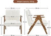 Boucle Accent Armchair Mid Century Lounge Chair Solid Wood Legs White