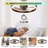 LED Ceiling Fan Light Dimmable Chandelier Lamp With Remote Control Easy to Use