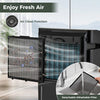 25L/D Dehumidifier for Basement with 4 Modes & 3-Color Indicator-Black
