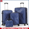 4PCS Suitcase Set ABS Hard Shell Trolley Cabin 4 Wheels Light Travel Chjwxlcmkxh