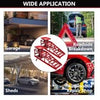 2x Heavy Duty Metal Car Ramp Lift Height Adjustable 4Ton Hydraulic Jack Garage
