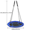 100cm Giant Nest Web Rope Hanging Tree Kids Swing Seat Round Backyard Playground