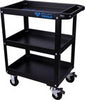 KS Tools Workshop Service Trolley, Metal, Black, 76, 3 x 44, 3 x 84, 3 cm (B x T