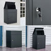 Extra Large Parcel Delivery Drop Box Lockable Outdoor Storage Letter Post Box UK