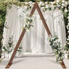 10FT Tall Wooden Wedding Arch Backdrop Stand Gorgeous Wedding Arbor Garden Beach