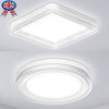 Modern LED Ceiling Light Round Panel Down Lights Bathroom Kitchen Bedroom Lamp