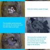 Smart Bird House W/Camera 2K Birdhouse Camera for Outdoors with Solar Panel