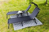 2x Garden Folding Chair Portable Beach Camping Canopy Recliner Sun Lounger