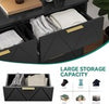 Wide Chest of Drawers Bedroom Storage Unit Wooden 6-Drawer Bedside Cabinet