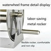 Garden Hose Reel Portable Water Pipe Rack Free Standing Wall Mounted Hose Holder