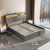 OTTOMAN STORAGE PANEL PLUSH VELVET UPHOLSTERED BED FRAME 4FT6 DOUBLE SIZE HOT