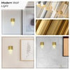 Modern Glass Wall Sconce Lights Bedroom Living Room Bedside E14 Bulb Fixture