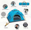 Suprills 3 in 1 Pop Up Tent for 3-4 Man | Automatic Instant Double Layer Camping