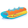 1-3 Riders Inflatable Banana Boat Towable Tube For Boating w/ Cover