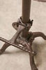 2x Adjustable Tractor Seat Bar Stool Rustic Cast Iron Industrial Chair Vintage