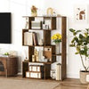 Free-standing Storage Shelf Unit 6-Cube Large Bookcase-Cafe