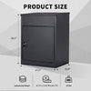 Extra Large Parcel Delivery Drop Box Lockable Outdoor Storage Letter Post Box UK