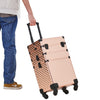 Large Makeup Trolley Case Beauty Vanity Case Box Hairdressing Trolley on Wheels