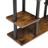 Outdoor Indoor Metal Wooden Plant Stand Planter Flower Rack Garden Display Shelf