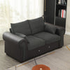 Luxury 2, 3 Seater Linen Fabric Couch Sofa Corner Chaise Living Room Furniture