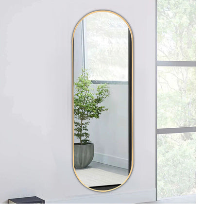 120cm Long Wall Mirror Full Length Dressing Mirror Bedroom Living Room Decor
