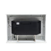 34" Electric Fire Surround Set Fireplace LED Log Flame Heater Adjustable Lights