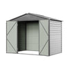 8x5.7ft Metal Garden Shed Galvanised Steel Storage House With Lockable Door NEW