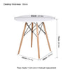 Round Dining Table for 2-4 Seat Kitchen Home Coffee Table Lounge Restaurant New