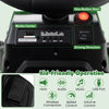 Kids Ride on Tractor with Remote Control & Music-Dark Green