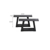 X-Steel Table Leg Heavy Duty Metal Dining Coffee Bench Office Desk Steel Trestle