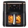 9L Large Air Fryer 1400W Low Fat Oil free Healthy Oven Frying Kitchen Cooker UK