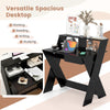 90cm Computer Gaming Desk Home Office Modern Study Writing Desk w/Storage Drawer