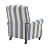 Recliner Chair Sofa Adjustable Linen Relining Armchair Living Room Home Theater